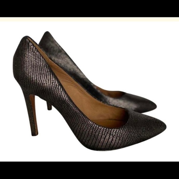 COACH Brown & Black Heels / Size 11
